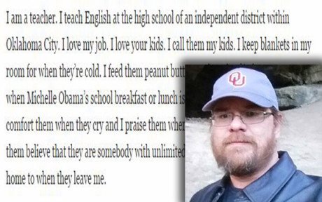 Oklahoma Teacher Steven Wedel