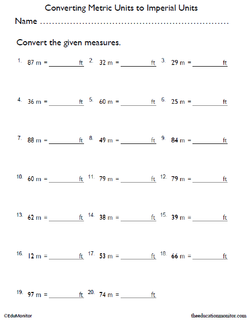 5th Grade Measuring Worksheets - EduMonitor | Science, Math, Language Arts