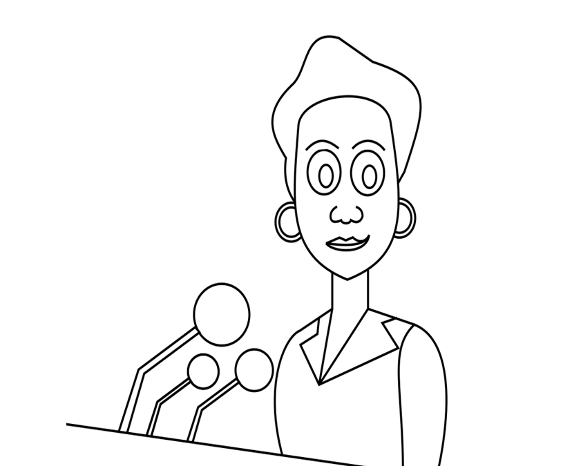 Anna Arnold Hedgeman Black History Coloring Pages