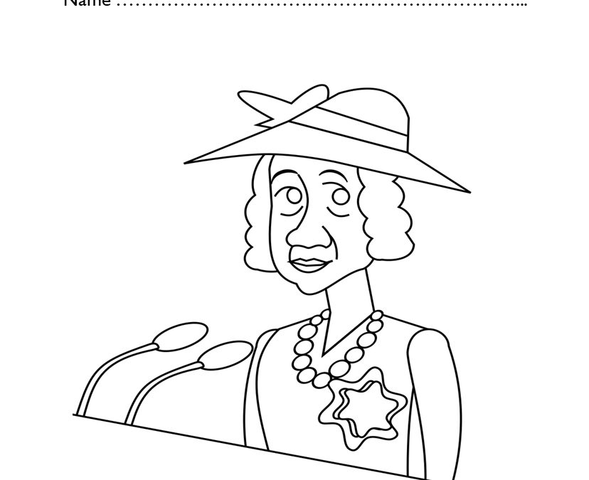 Kindergarten Black History Coloring Pages