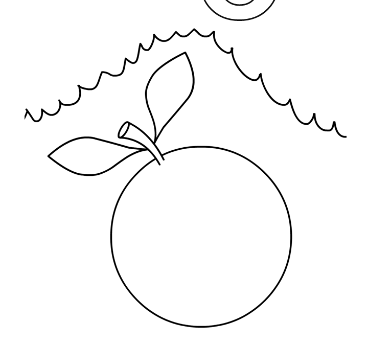 Alphabet Letter O Coloring Pages for Preschool