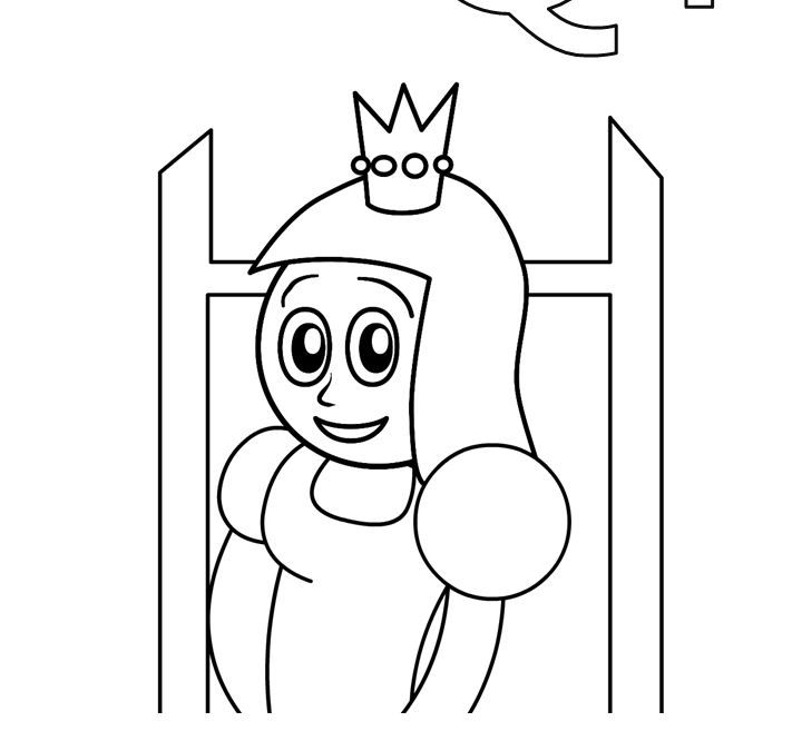 Alphabet Letter Qq Coloring Pages for Preschool