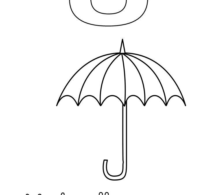 Alphabet Letter U Coloring Pages