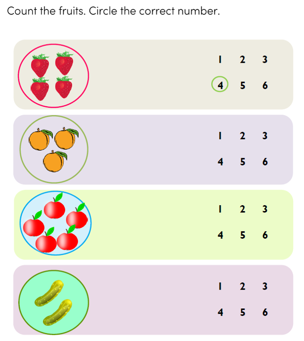 Preschool Math Counting Printables