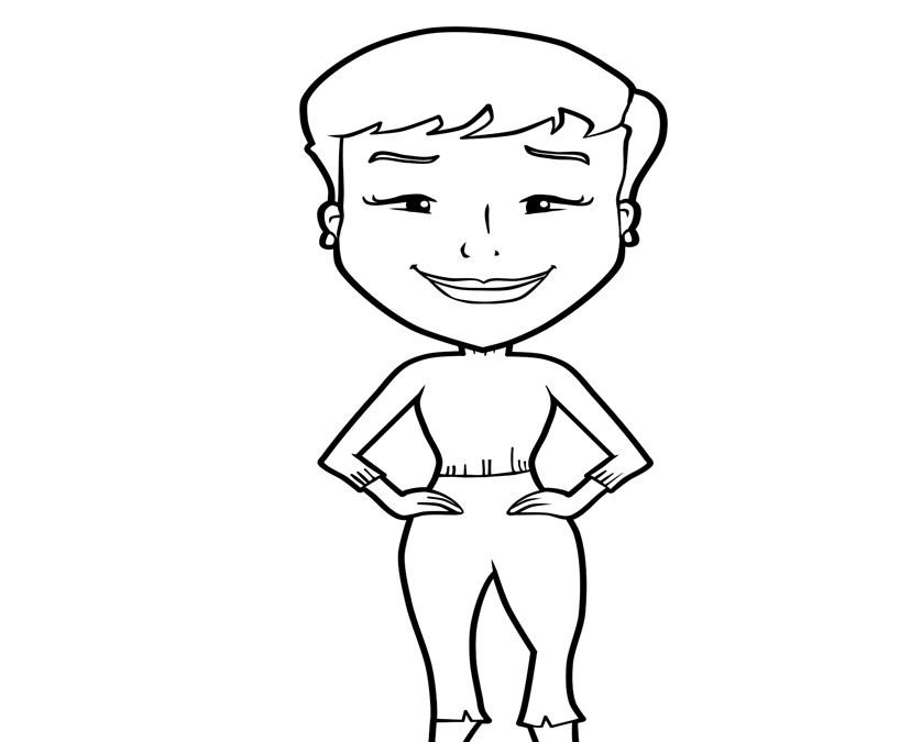 Audrey Hepburn Coloring Activity for Kids