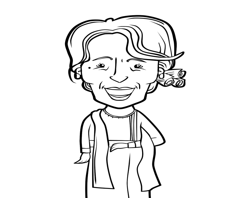 Aung San Suu Kyi Coloring Pages