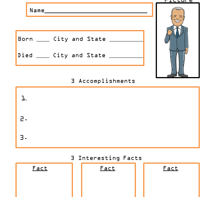 President Joe Biden Biography Social Studies Worksheet