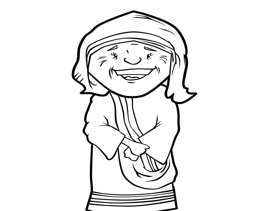 Mother Teresa Worksheet for Kids