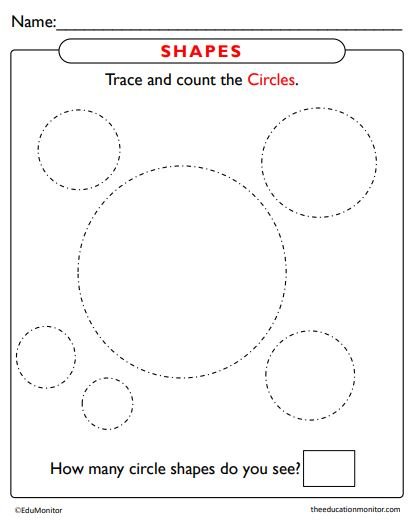 Shapes Worksheets Preschool