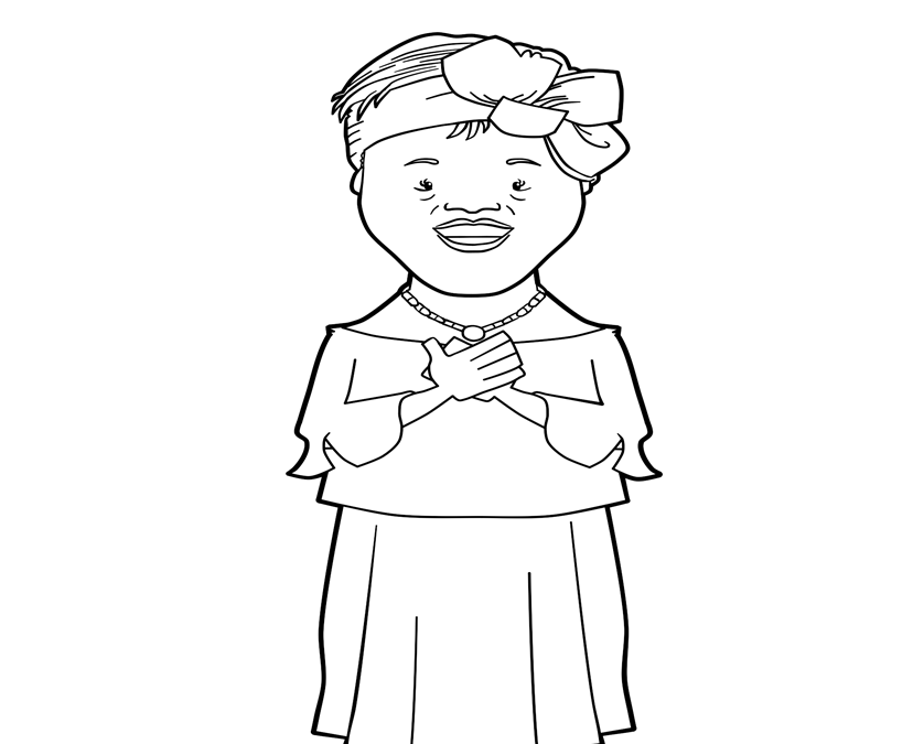 Wangari Maathai International Women’s Day Coloring Activity