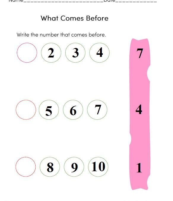 Preschool Pattern Activities Worksheets for Kids