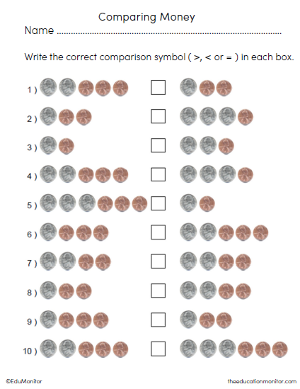 Money Worksheets 2nd Grade