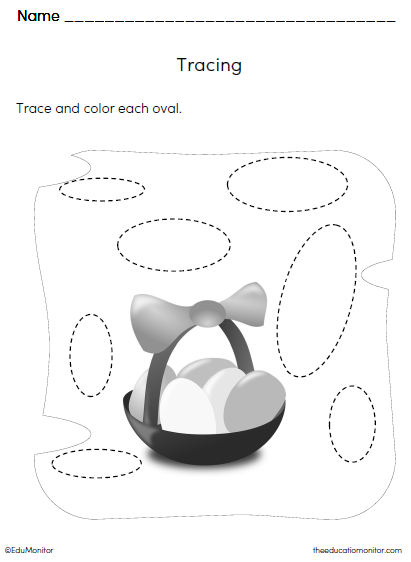 Preschool Tracing Activities Printable Worksheets