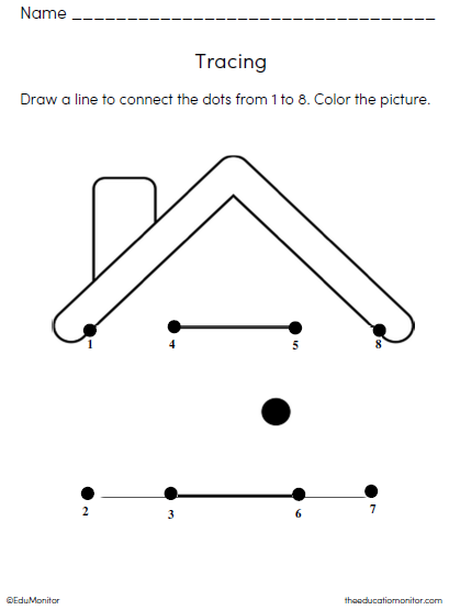 Preschool Tracing Activities Worksheets