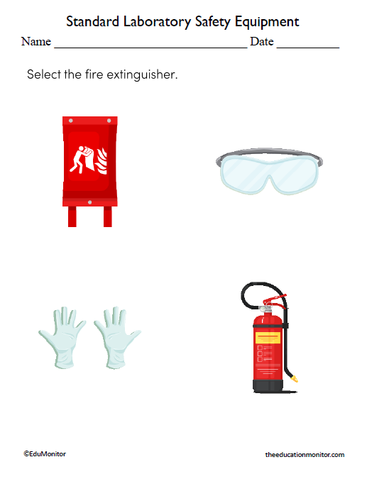 Safety in the Science Laboratory Worksheets