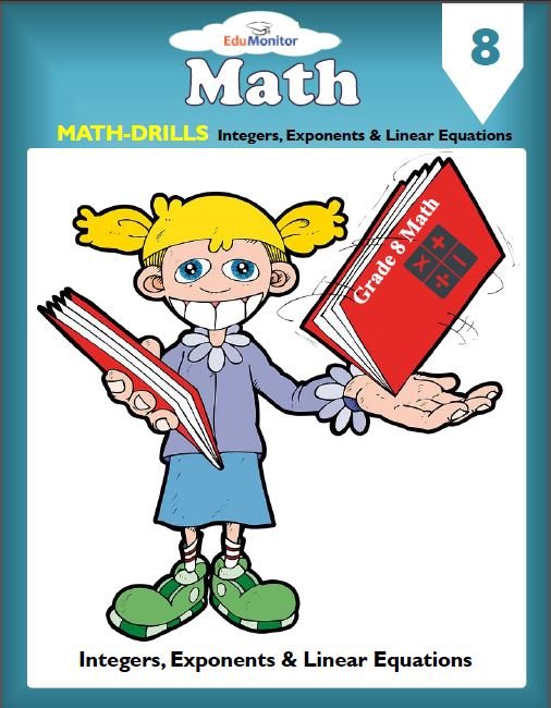 Math-Drills Workbook for Grade 8