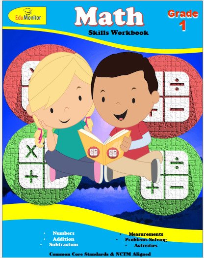 Math Skills Workbook for Grade 1