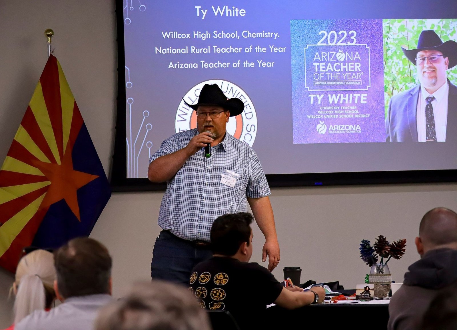 Willcox High School Teacher Ty White Named 2023 Arizona Teacher of the Year 