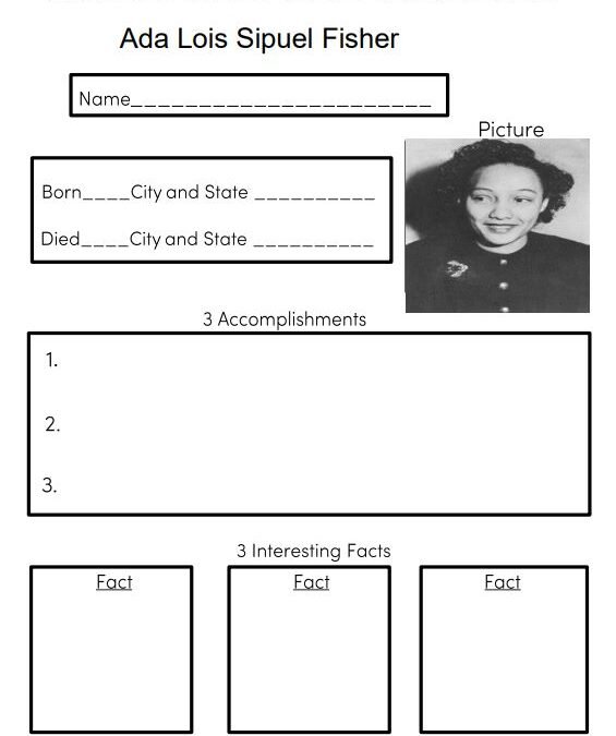 Ada Lois Sipuel Fisher Biography