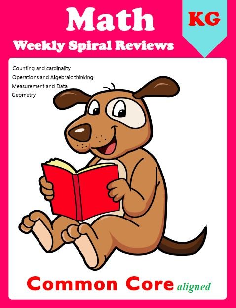 Spiral Review Math Kindergarten Workbooks I EduMonitor