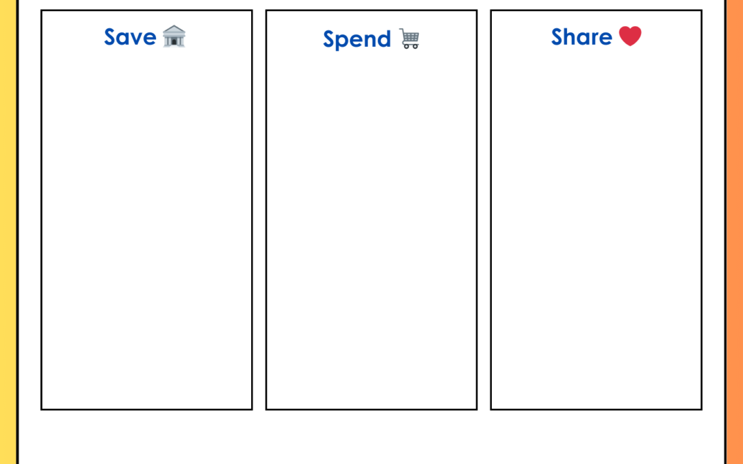 Allowances and Chores 2nd Grade Financial Literacy Worksheet