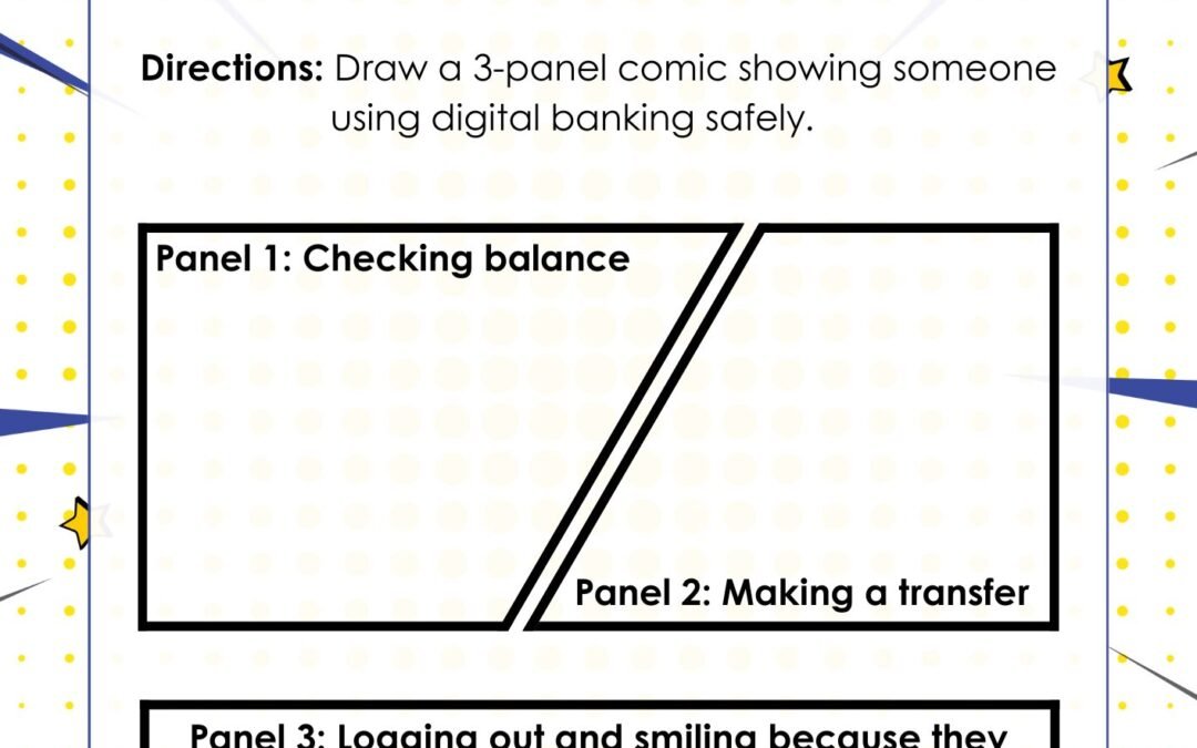 Digital Banking Basics 5th Grade Financial Literacy Worksheet