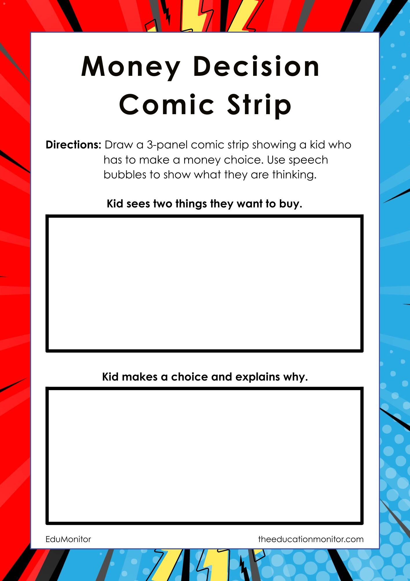 Making Choices with Money 2nd Grade Financial Literacy Worksheet Making Choices with Money 2nd Grade Financial Literacy Worksheet