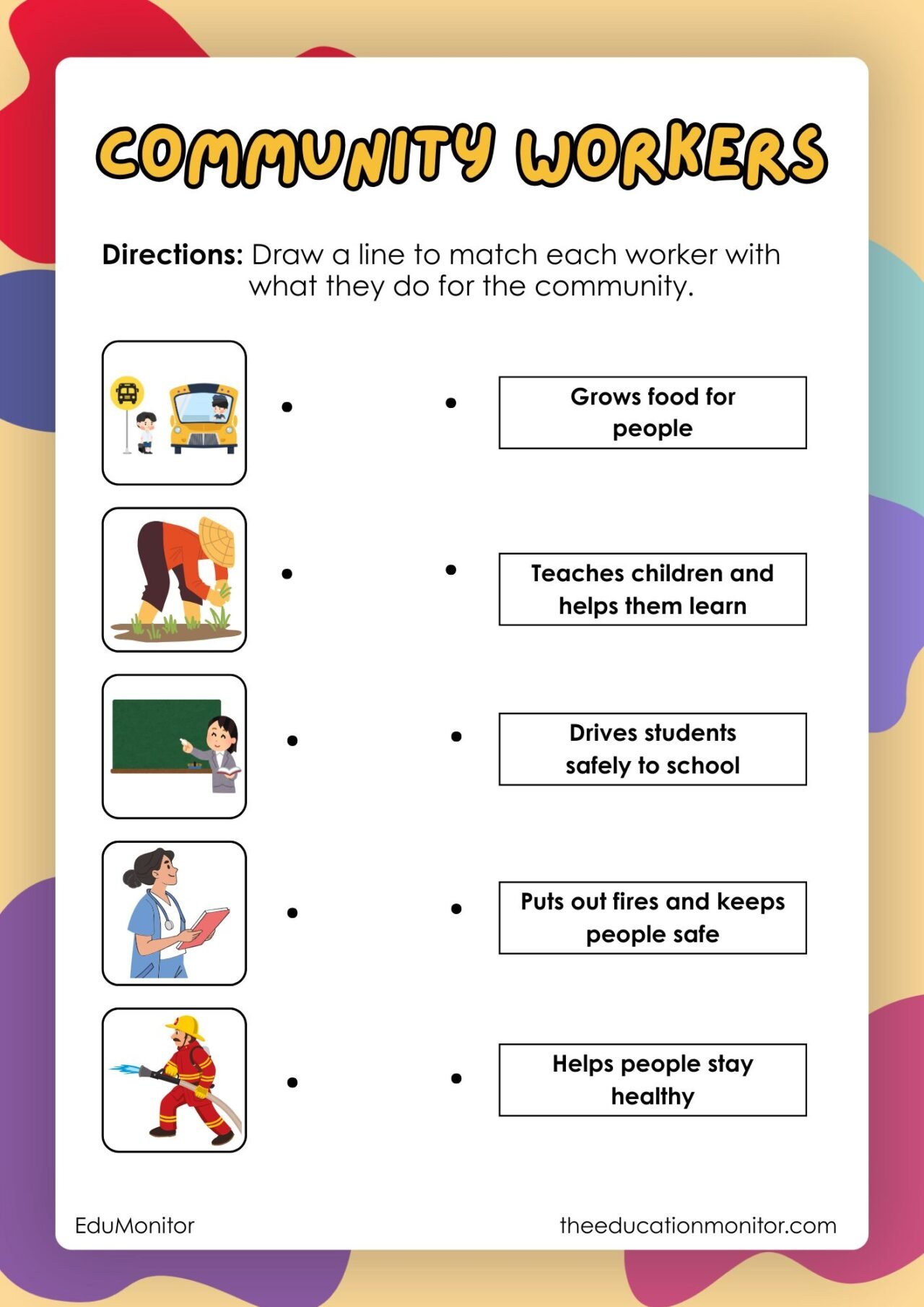 Where Money Comes From 2nd Grade Financial Literacy Worksheet ...
