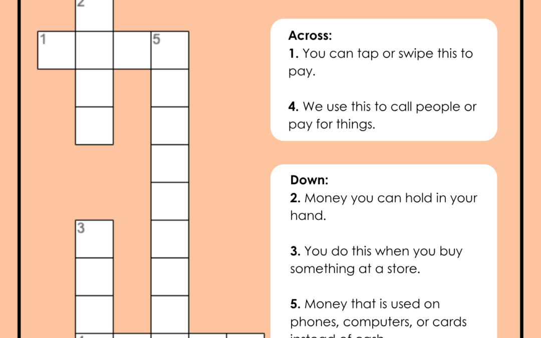 Digital Money in Our Future 2nd Grade Financial Literacy Worksheet