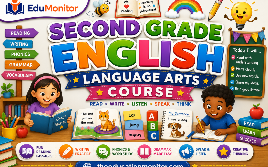Second Grade English Language Arts Course
