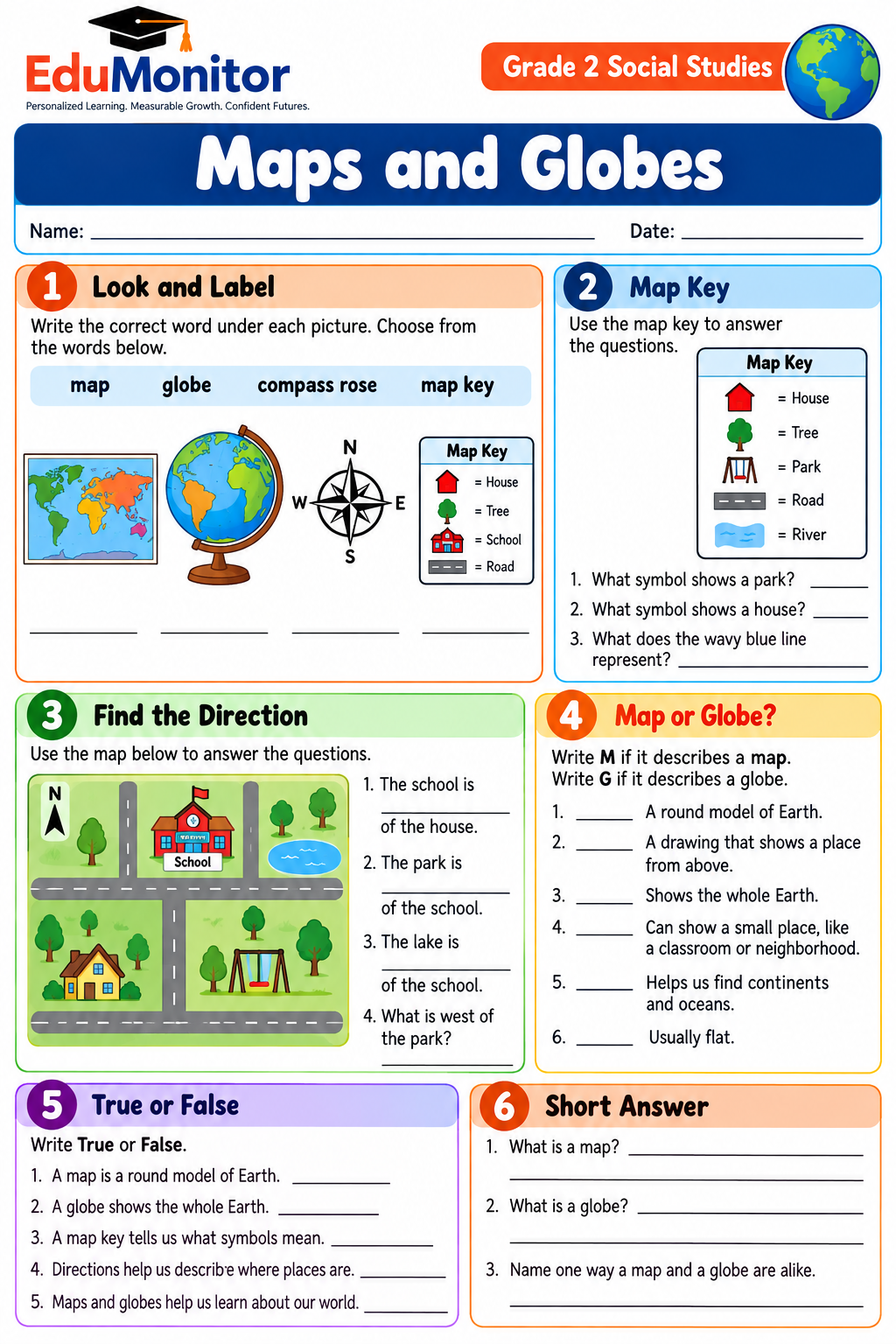Grade 2 social studies Geography